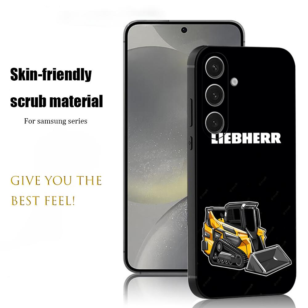 Samsung Galaxy S24 - Casing Ponsel LOGO L-liebherr Excavator untuk