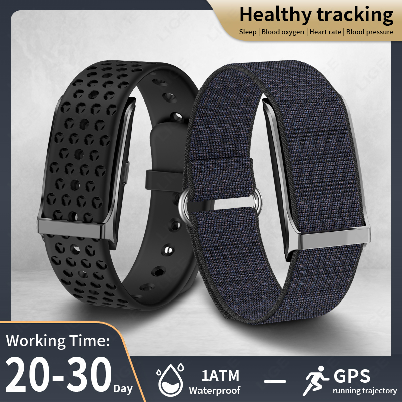 Fall Detection Watch - LIGE jam tangan pintar untuk pria