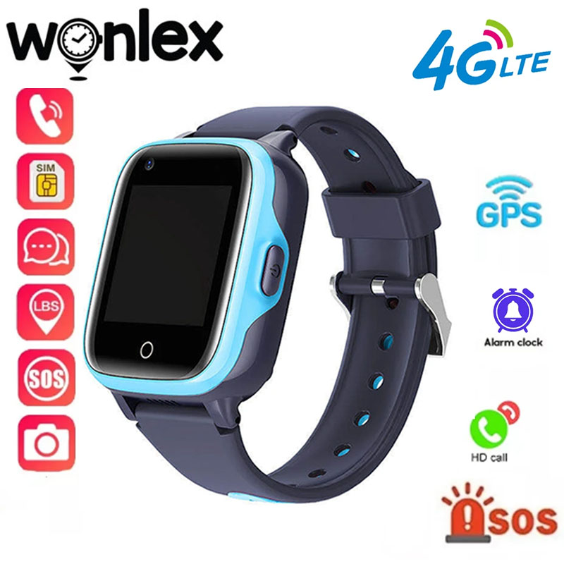 Fall Detection Watch - Jam Tangan Pintar Wonlex untuk Anak-anak,