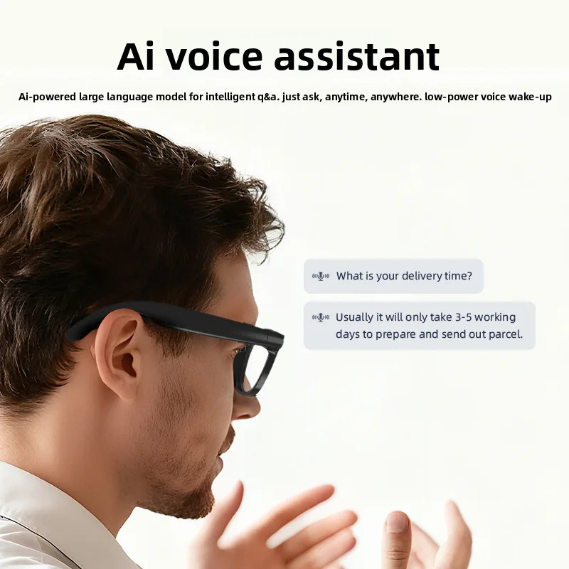 Kacamata Pintar AI GL02 — Kame - Smart Glasses Lens ulasan dan harga