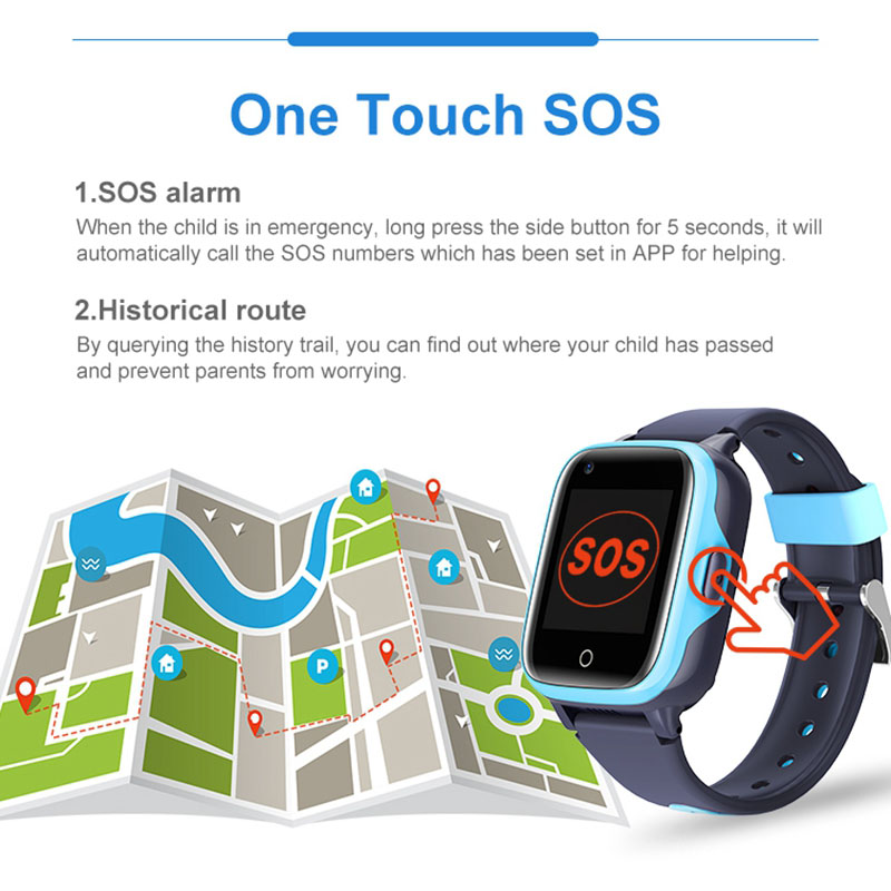 Jam Tangan Pintar Wonlex untuk - Fall Detection Watch ulasan dan harga