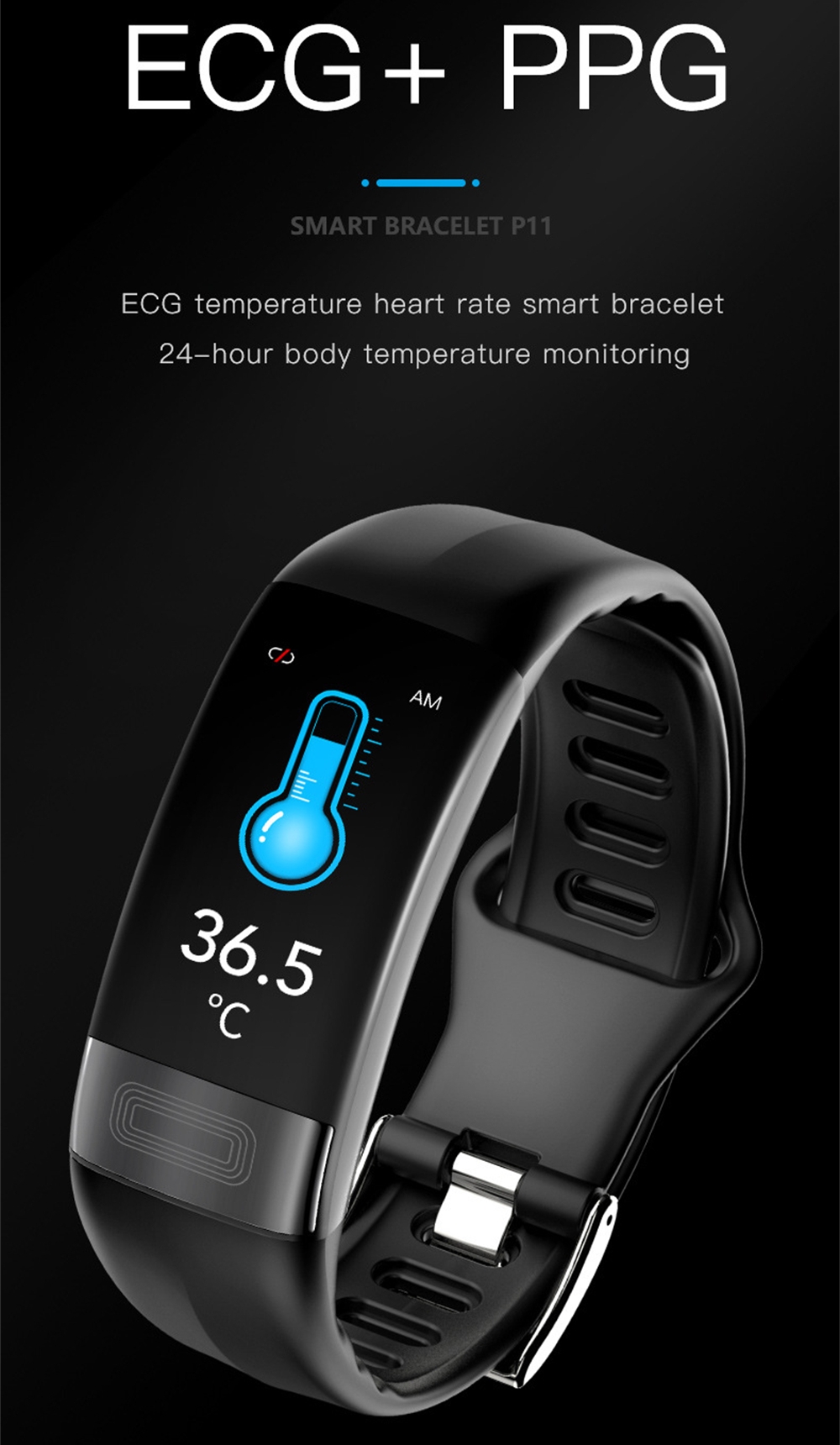 Gelang Olahraga Jam Tangan Kes - Fall Detection Watch ulasan dan harga