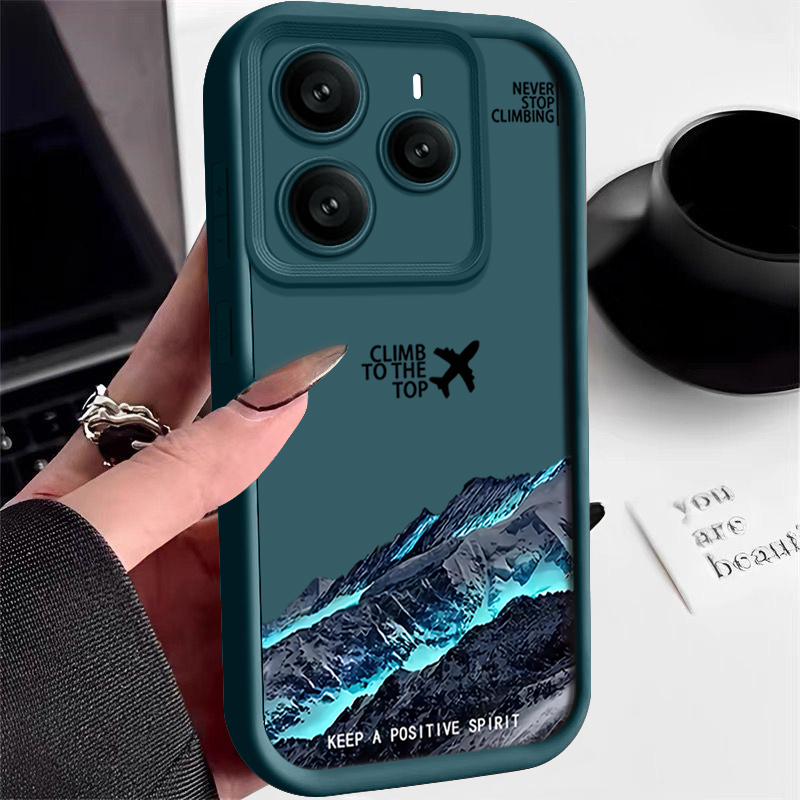Casing Ponsel TPU Pola Rute Pe - Xiaomi Redmi Note 14 ulasan dan harga