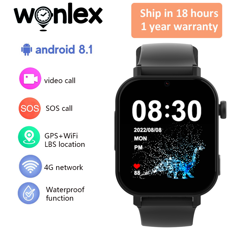 Wonlex KT36 4G Smart Watch Ana - Fall Detection Watch ulasan dan harga