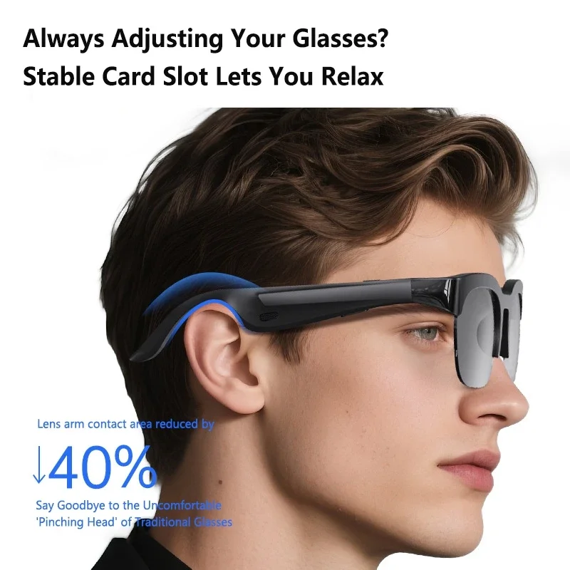 Kacamata Pintar Lenovo 8K deng - Smart Glasses Lens ulasan dan harga